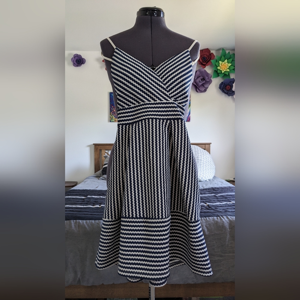 Charlotte Russe Nautical Striped Dress